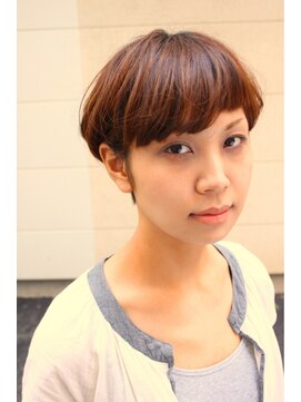 カノープス ヘアアンドメイクアップ(Canopus hair&make up) キューティーショート[ミルクチョコレート/耳だしショート]