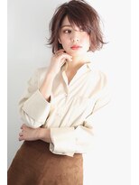 ヘアー ソムリエサロン ベルラ(Hair sommelier salon Bella) ～Ｂｅｌｌａ～大人可愛い×シースルーなショートボブ