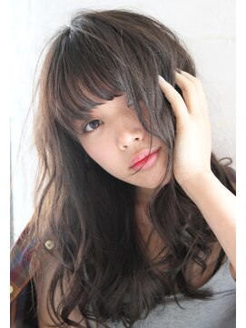 チョビー(Chobii) グレージュ/デジタルパーマ/暗髪/ブルージュ/小顔/高柳