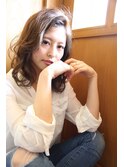 jouet☆ 柔らかベージュの抜け感ミディ