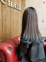 プラスティック プラスヘアーサロン(PLUSTIC +hair salon) ブルーグリーーーン