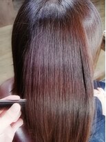 プラス(PLUS) 【最光色】イルミナカラー+【髪質改善】質感矯正ミネコラ