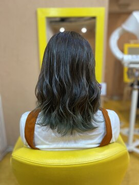 アサンタ サナ(Asante sana) 【Asante】ハイライト×グラデーション[スモークグリーン]