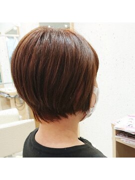 ヘアーズ 本店(HAIRZ) 【平田】ショートグラデーションボブ
