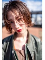 ブエナビスタ(BUENA VISTA)&nbsp;☆BUENAVISTA☆大人可愛いシースルーバング/ハンサムボブ