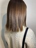 《プチヘッドスパ》カット+透明感カラー+活性ケラチン+プチスパTR