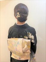 横濱ハイカラ美容院(haikara美容院)&nbsp;フォーマルな着付けとヘアセット