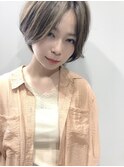 【Ankh】ナチュラルハイライト×スモーキートパーズ