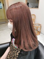 ラグヘアー(RAG HAIR) 内巻き顔周り外巻き透明感カラー