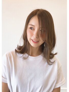 エンリッチヘア(enrich hair) くびれミディ　ベージュ