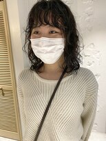 コフィー バイ メルト 吉祥寺(cofy by melt)&nbsp;【三ツ井純】前髪パーマくしゃっと無造作パーマお洒落可愛い