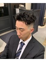 クフィア メンズヘアー カンポ 難波店(CUFFIA MEN'S HAIR CAMPO)&nbsp;＜メンズ＞スキンフェード　パーマスタイル/ベリーショート