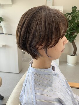 メロウ(mellow) イヤリングカラー×ホワイトバイオレット