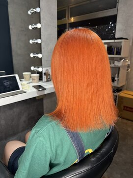 スパークスヘア(Sparks hair) 可愛い可愛い可愛い可愛いかわいいいいいいいいってオレンジ色