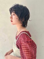 ユーリー(juurii)&nbsp;外国人風マッシュウルフパーマ・おくれ毛も素敵