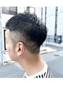 メンズショート刈り上げクセ毛黒髪30代40代カジュアルビジネス