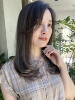 ビュートリアム 南青山(BEAUTRIUM)&nbsp;ワンカールレイヤー 顔まわりレイヤー イルミナカラー30代40代