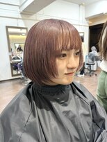 ヘアーアンドメイク ビス(HAIR&MAKE bis) ラベンダーグレージュ/ブリーチ1回/立川美容室【黒田あさみ】