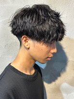 ニアウ 高崎店(Niau)&nbsp;ソフトツイストスパイラルパーマメンズパーマメンズマッシュ高崎