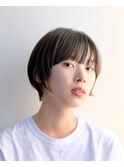 マッシュショート/ボブ/ワイドバング/イヤリングカラー/豊橋