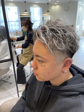 シェルバイコソラ(SHELL by kosora) ツイスパ×ホワイトメッシュ