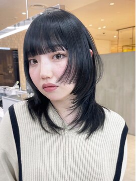 アルバム 池袋(ALBUM) 似合わせカット姫カットレイヤーメルティカラー_ba508141