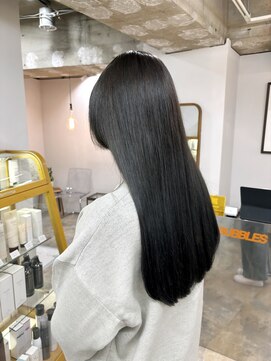 バブルス 溝の口(BUBBLES) 暗髪ダークラベンダーアッシュ【BUBBLES溝の口】