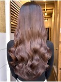 表参道 コテ巻き風パーマ イメチェンヘアスタイル 韓国風