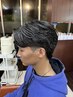 【トータルケア】MEN'Sカット+ナノバブルケア＋眉毛カット[船橋/MEN'S]