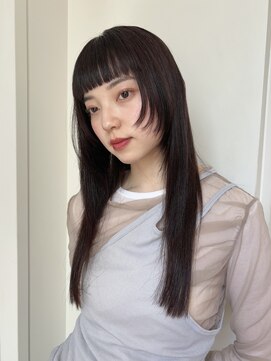 ローネス(LONESS) 顔まわりレイヤー 姫カット レイヤーカット