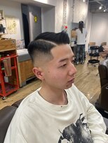 メゾンフォーメン 心斎橋店(Maison for men)&nbsp;サイドパート/ハードパート/スキンフェード