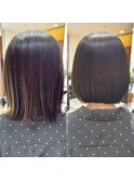 髪質改善ストレート