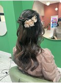【ヘアセット】ハーフアップmore岡崎店大山