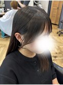 【顔まわりカット】前髪カット/似合わせ/鎌取/林愛華