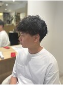 20代30代40代◎似合わせカットブルーブラックソフトツイスト
