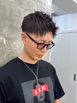 メンズサロン キング 心斎橋店(Men’s salon K!ng) ホワイトメッシュ/ツイスト/ツイスパ/パーマ/メンズ/眉毛/心斎橋