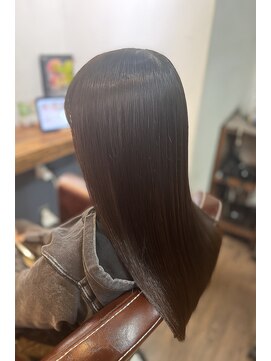スローネ(THRONE) 縮毛矯正で艶髪/20代30代40代/新宿/髪質改善
