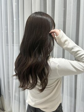 ケンジサナンド(KENJE Sanando) ロング/艶カラー/透明感カラー/韓国ヘア
