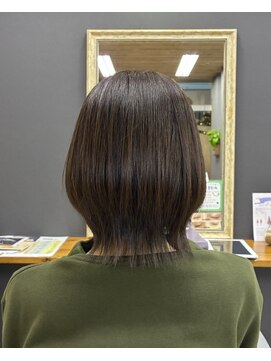 ユニティ 小田急相模原店 秋の艶ブラウン小顔レイヤースタイル【ユニティ小田急相模原店】