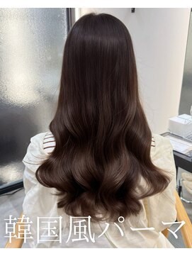 アミー 池袋(Ammy) コテ巻き風パーマ /韓国風パーマ/透明感カラー/レイヤーカット
