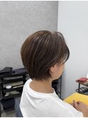 大人かわいい多毛さんスッキリショート