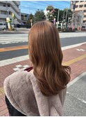 Wカラーで作る透明感ベージュ