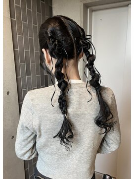 スウィープ 平尾(sweep) アンバランス TwinSet★★/ヘアセット【広 香】