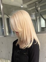 ヲタク(wotaku.)&nbsp;ホワイトブロンド抜きっぱなしブロンドケアブリーチハイトーン