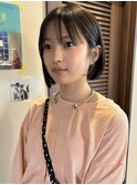 レイヤーボブ/顔周りレイヤーボブ/レイヤーショートボブ