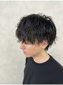 マッシュウルフ×ツイストスパイラルパーマ