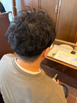 ヴァンカウンシル 清須店(VANCOUNCIL) ツイストスパイラルで無造作パーマスタイル