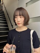 ポーズヘアー 大阪 福島(PAUSE HAIR)&nbsp;ミニボブ×顔まわりレイヤー