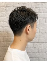 グレイスフルバーバー 新宿パークタワー店&nbsp;新宿理容室/ビジネスセンターパート×ニュアンスパーマ