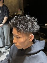 ベスト 木更津(BEST)&nbsp;スパイキーパーマダウンバングルーズショートアクティブショート